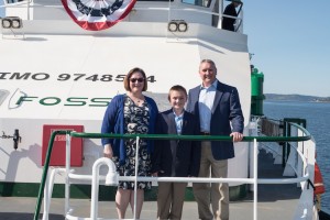 Michele Seaver with son, Aiden, and husband, Rick